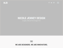 Tablet Screenshot of nicolejenney.com